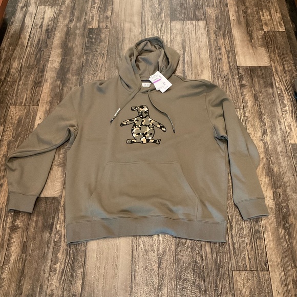 NWT, The Original Penguin Hooded Sweatshirt, Size XXL, MSRP $$135.00 - Picture 1 of 7